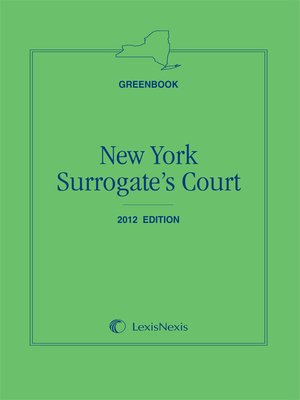 cover image of New York Surrogate's Court